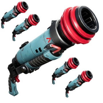 Fortnite Broń 5x Moc 130 Pulsar 9000