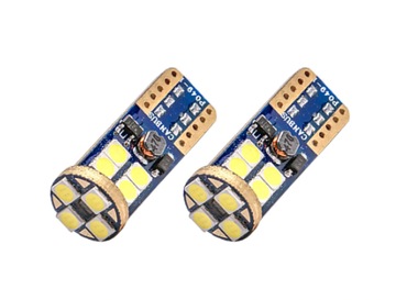LED 12 SMD 3030 W5W T10 CANBUS ОРАНЖЕВЫЙ
