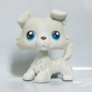 LPS Littlest Pet Shop Pies collie biały