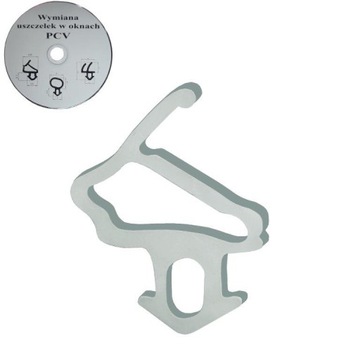Uszczelki do okna okien okienne S-1172 A ALUPLAST