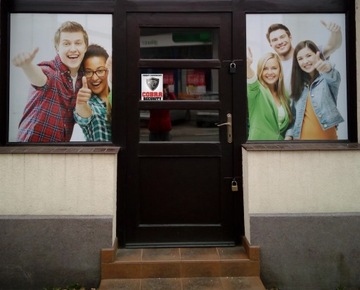 наклейка ЗАЩИТА ОБЪЕКТА наклейка безопасности