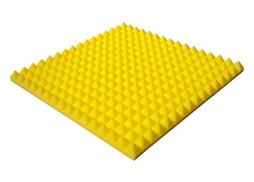 AKUSTYCZNE PANELE MATY PIANKA PIRAMIDKI 50X50X4cm