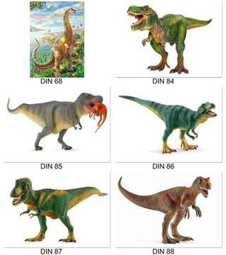 Хлопья для торта ДИНОЗАВРЫ А4 насыщенные густые цвета 24 часа