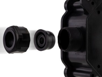 Герметичный бокс NT черный 75x75x33 IP67 A.0035C
