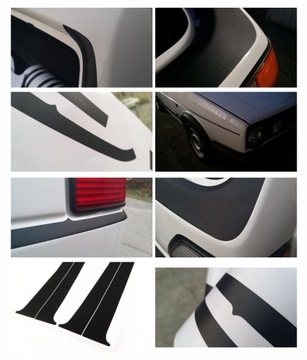 Задний люк VW Golf II, структура GTI mk2