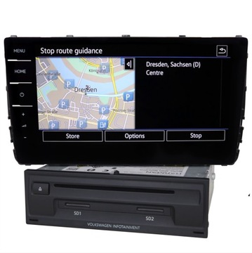 VW GOLF NAVIGATION 7 MIB 2.5 РАЗБЛОКИРОВАН