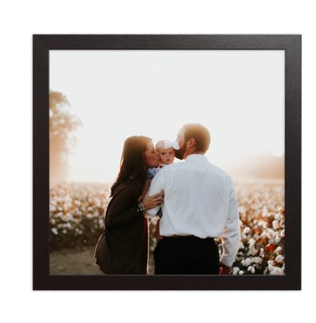 Рамка для фото Italia квадратная 30х30 шоколадная