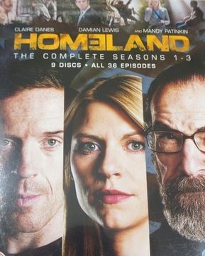 HOMELAND Sezony 1-3 (ENG) 9xBlu-Ray
