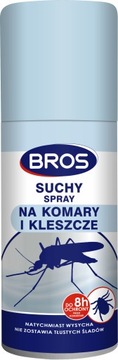 BROS SPRAY suchy 90ml NA KLESZCZE KOMARY skuteczny