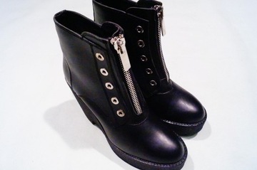 DIESEL BLACK GOLD RHEA Черная кожа 36