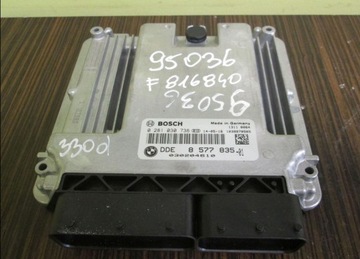 BMW 3 F30 JEDNOTKA 8577835 0281030736 3,0D N57