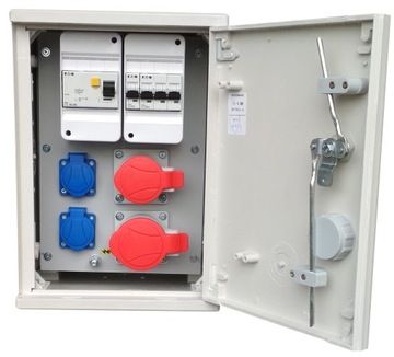 RBG2EA ROZDZIELNIA ELEKTRYCZNA SKRZYNKA BUDOWLANA