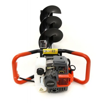 БЕНЗИНОВАЯ БУРОВАЯ УСТАНОВКА для почвы ШНЕКОВЫЕ ОТВЕРСТИЯ 6,3 КМ СТОЛБКИ