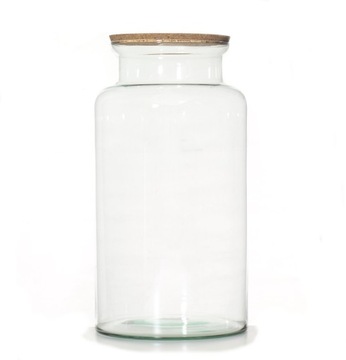 Słoik z pokrywką korkową Jar L-H35 cm Las w słoiku