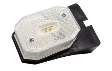 Габаритный фонарь светодиодный белый 12В/24В FT-001BI LED