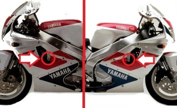 YAMAHA YZF 750 1993-1998 - ТВЕРДЫЕ АВАРИЙНЫЕ НАКЛАДКИ
