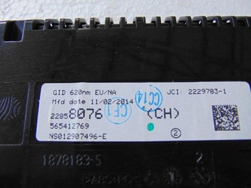 DISPLEJ 22858076 OPEL ASTRA IV J