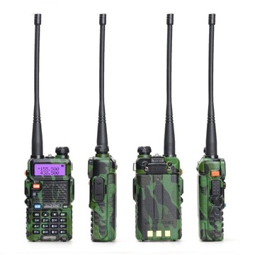 Baofeng UV-5R HTQ ЖЕСТКИЙ РАДИОТЕЛЕФОН РАЦИЯ СКАНЕР КАМУФЛЯЖ