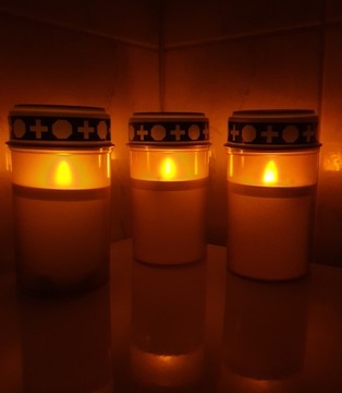 Светодиодная свеча 12см Свеча с мигающим светом Вставка