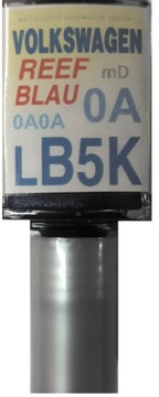 VW LB5K 0A REEF BLAU LAKIER SAMOCHODOWY ZAPRAWKA DO RYS ARA
