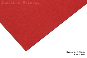 Kydex E.M.T. Red - 300x400mm gr. 1,5mm