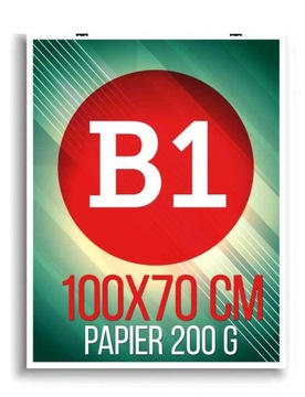 Plakat Plakaty B1 70x100cm wydruk Papier 200g