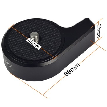 Быстроразъемный разъем K-10 ONE из алюминия 1/4