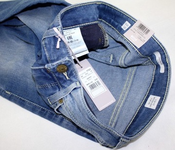 Damskie jeansy Mustang Jasmin 586-5833-62 Slim średni stan orygin. -W26/L32