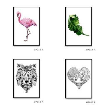 МОНСТЕРА Картины на холсте 30х45 Современная живопись