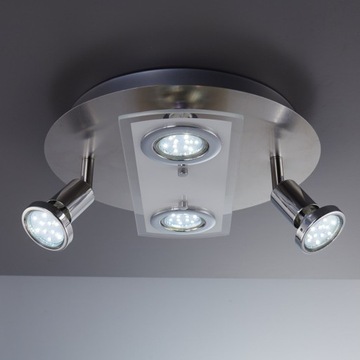 РЕГУЛИРУЕМЫЙ ПОТОЛОЧНЫЙ СВЕТИЛЬНИК - ПОТОЛОЧНЫЙ СВЕТИЛЬНИК - 4X GU10 LED