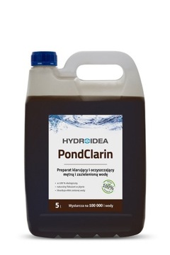 HYDROIDEA PONDCLARIN 5L NA MĘTNĄ I ZIELONĄ WODĘ