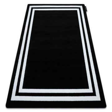 DYWAN GLAMOUR HAMPTON 160x220 RAMKA czarny #GR2925