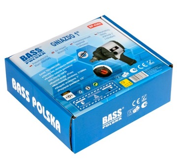 ПНЕВМАТИЧЕСКИЙ КОЛЕСНЫЙ КЛЮЧ УДАРНЫЙ, 1 ДЮЙМ, КОРОТКИЙ БАС