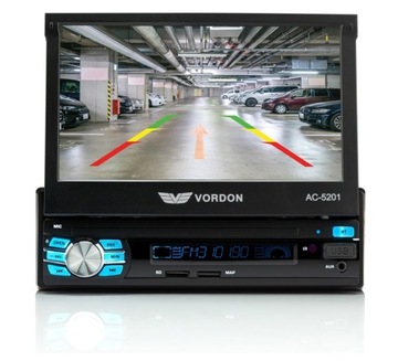 АВТОМОБИЛЬНАЯ РАДИО VORDON SCREEN 7 BLUETOOTH USB SD