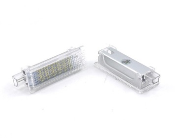 BMW LED Lampki pod drzwi 6000K BIAŁE F20 F21 F30 F31 F10 F11 E60 E90 E91