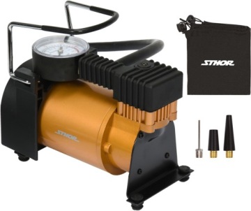 АВТОМОБИЛЬНЫЙ КОМПРЕССОР 12V НАСОС 120W + 3 НАСАДКИ