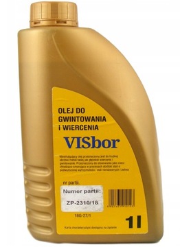 Preparat OLEJ do gwintowania i wiercenia VISBOR 1L