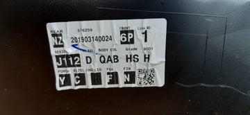 ZDERZAK TYLNY NISSAN QASHQAI QAB 19r ŁADNY