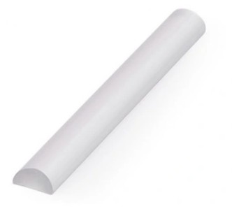 Listwa progowa do kabiny prysznicowej 80 cm BIAŁA