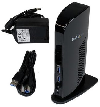 Uniwersal Sacja Dock StarTech.com USB 3.0 zasilacz