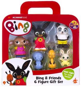 BING ZESTAW 6 FIGUREK ORYGINALNE FIGURKI SULA FLOP