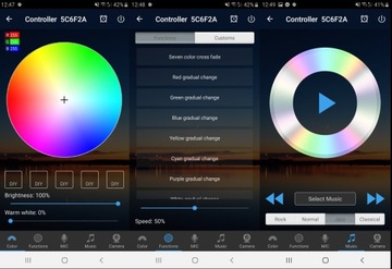 Светодиодная RGBW WiFi настройка подсветки монитора ПК