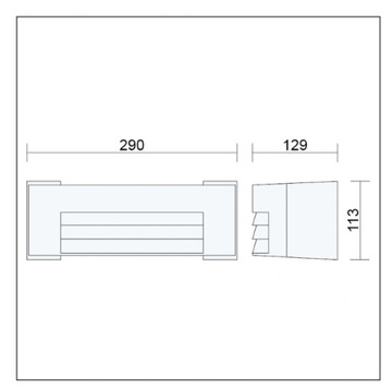 НАРУЖНЫЙ НАСТЕННЫЙ СВЕТИЛЬНИК ФАСАДНЫЙ САДОВЫЙ СВЕТИЛЬНИК E27