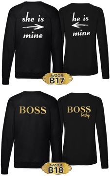 КОМПЛЕКТ СВИТШОТ ДЛЯ ПАР НА ДЕНЬ ВАЛЕНТИНА - ПОЛУЧИТЕ, НЕ ПРОСИТЕ