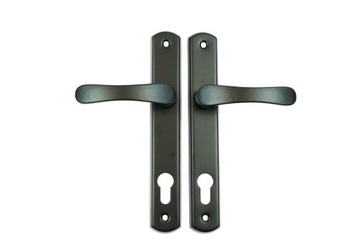 KLAMKA DRZWIOWA WĄSKI SZYLD 72 NA WKŁAD