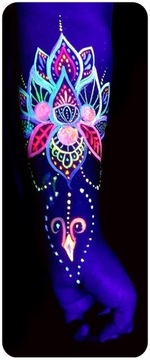 GLITTER Dust Tattoo 8 мл 5 мл 3 мл Шаблоны