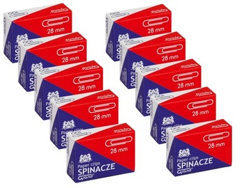 Скрепка для бумаг Grand круглая 28мм 1000шт серебро