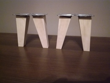 НОЖКИ, ДЕРЕВЯННЫЕ НОЖКИ БОКОВЫЕ, ТРАПЕЦЕИДАЛЬНЫЙ ЛИСТ H25