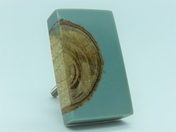 GAŁKA UCHWYT MEBLOWY ŻYWICA DREWNO 2,7X4,5