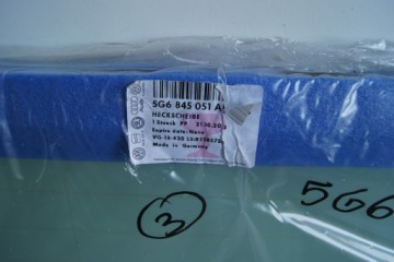 GD GOLF VII ЗАДНЕЕ СТЕКЛО ОРГ. 5Г6845051АБ